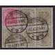 ALEMANIA 1921 ESTAMPILLAS SE-TENANT ZUSAMMENDRUCKE USADA QUE ES MUCHO MAS ESCASA MI WK3 + K6 RARISIMA 850 EUROS